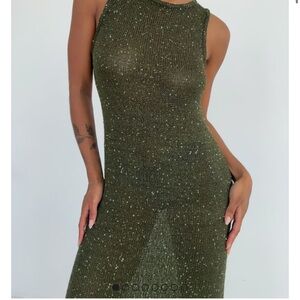 Rumored sparkly/sequin maxi dress